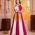 Multicolor Rayon Navratri Lehenga Choli With Koti Set