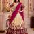 Off White Tussar Silk Navratri Lehenga Choli Dupatta Set