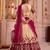 Off White Tussar Silk Navratri Lehenga Choli Dupatta Set