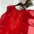 maroon color embroidery work gerogette salwar suit