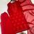 maroon color embroidery work gerogette salwar suit