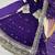 Orange fendy silk with sequence embroidery work kids gown bottom and dupatta set