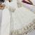 Orange fendy silk with sequence embroidery work kids gown bottom and dupatta set