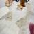 Orange fendy silk with sequence embroidery work kids gown bottom and dupatta set