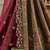 maroon color Dori Embroidery Patch work Sequins and Thread work Velvet Lehenga Choli set