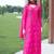 rani pink color embroidery work gerogette salwar suit