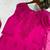 rani pink color embroidery work gerogette salwar suit