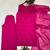 rani pink color embroidery work gerogette salwar suit