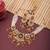 Multicolor gold plated temple necklace set for women – traditional jewellery