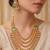 Multicolor gold plated temple jewellery set – traditional celebration accessory
