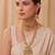 Multicolor gold plated temple jewellery set for women – designer ethnic jewellery