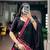women black & multicolor gamthi lace navratri special chaniya choli set - free size