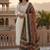 Cream khadi embroidered kurta set