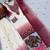 Wine And White Color Embroidery And Thread Work Georgette Salwar Suit