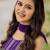 Purple faux georgette embroidered palazzo set