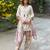 Off-white silk blend printed farshi salwar set