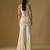 Ivory embroidered satin tulle sharara set