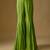 Olive green embroidered satin tulle sharara set