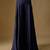 Navy blue embroidered satin tulle jacket sharara set