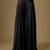 Black embroidered satin tulle jacket sharara set