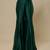 Emerald green embroidered chanderi organza sharara set
