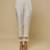 Ivory embroidered chanderi muslin organza anarkali set
