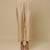 Beige embroidered chanderi muslin organza kurta set