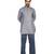 Men's solid pure linen short kurta