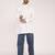 Men's pure linen pintuck short kurta