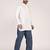 Men's pure linen pintuck short kurta