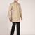 Men's pure linen pintuck short kurta