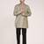Men's pure linen pintuck short kurta