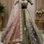 multicolor color Multi Thread Zari Dori Sequins work all over Real Mirror work silk blend Lehenga Choli set