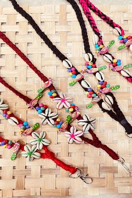 Simple and sweet phone lanyard - Navratri  mobile Sling 1