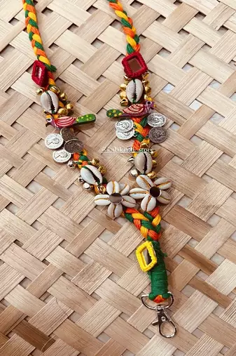 Premium loaded phone lanyard - Navratri  mobile Sling