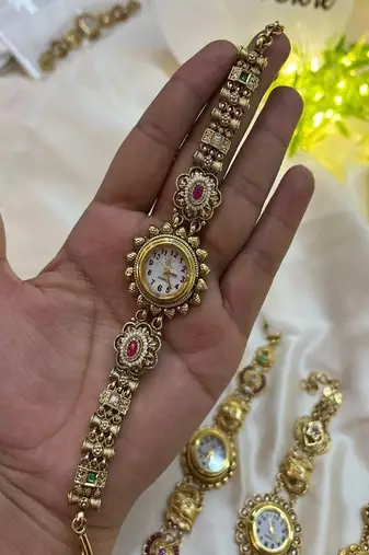 Jadau heritage watch - Navratri  watch