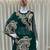 Dark Green Color Sequnce and  Embroidery Georgette Lehenga Choli Set