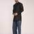Men's pure linen pintuck short kurta