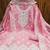 Baby pink chanderi silk embroidered salwar kameez