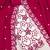 White silk blend embroidered salwar kameez