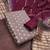 Grey silk blend abstract print salwar kameez
