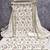 White cotton poly embroidered salwar kameez