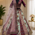 multicolor color Flower Patch Work Real Hand Mirror Work Multi thread And Zari work Satin Lehenga Choli set