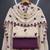 White cotton poly embroidered salwar kameez