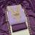 Light purple silk blend embroidered salwar kameez