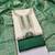 Off white silk blend embroidered salwar kameez