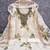 Off white silk blend embroidered salwar kameez