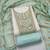 Off white silk blend embroidered salwar kameez