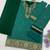 Green georgette printed salwar kameez