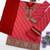 Dark pink georgette printed salwar kameez